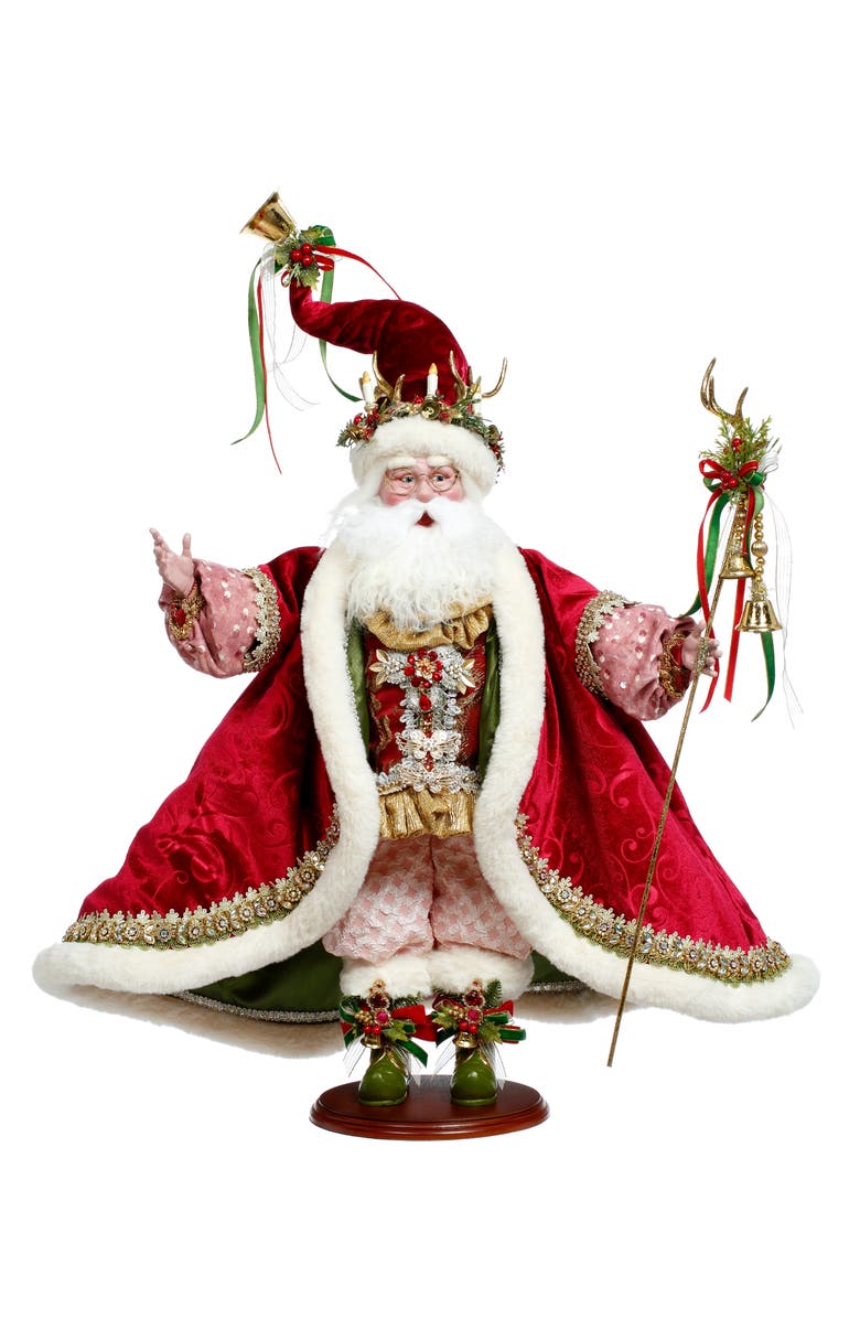 Mark Roberts Father Christmas Santa, Main, color, Red
