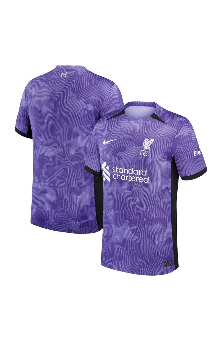 Nike Youth Nike Purple Liverpool 2023/24 Third Stadium Replica Jersey, Main, color,