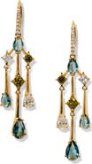Nadri Hera Cubic Zirconia Chandelier Drop Earrings
