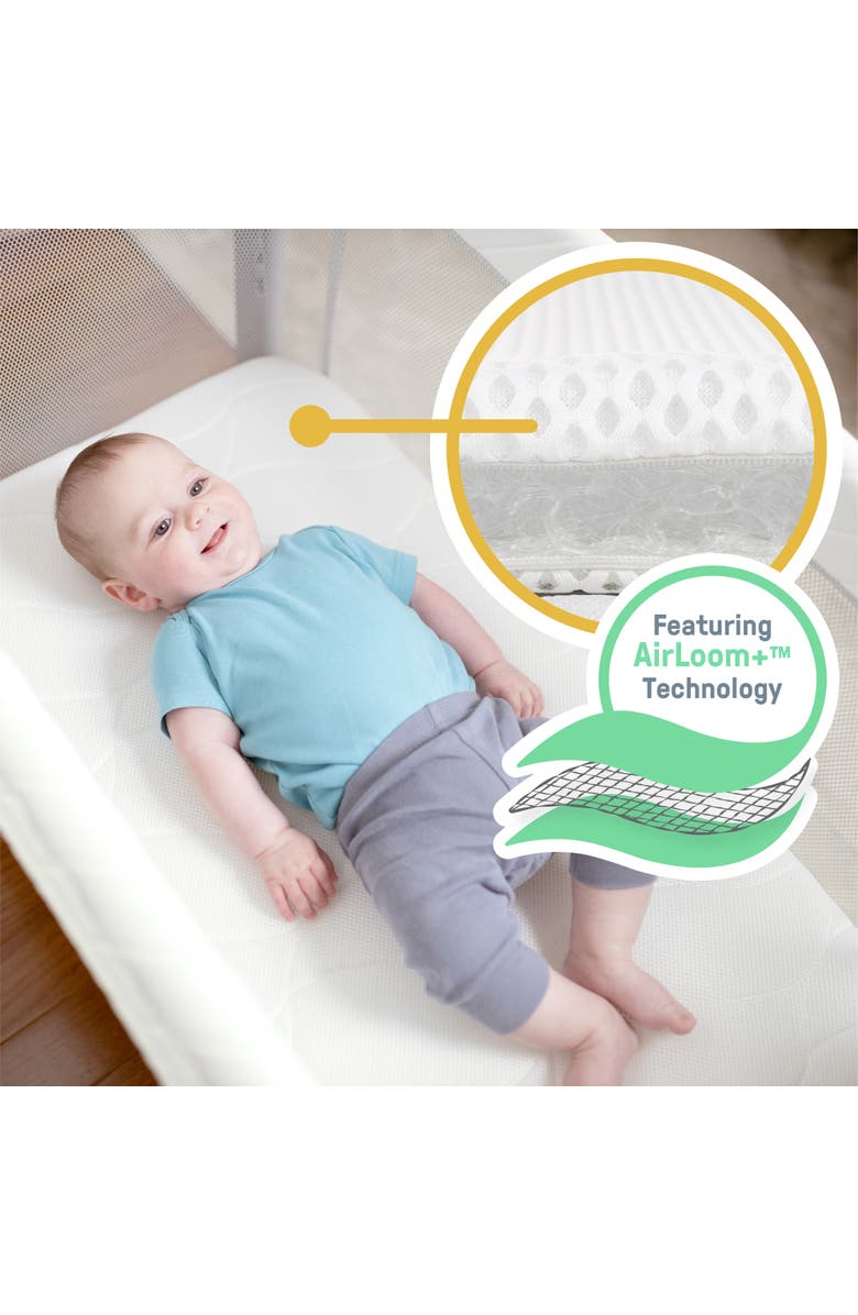 INGENUITY DreamSecure 2-in-1 Co-Sleeping Bassinet, Alternate, color, White