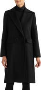 Sofia Cashmere Double-Breasted Wool Coat