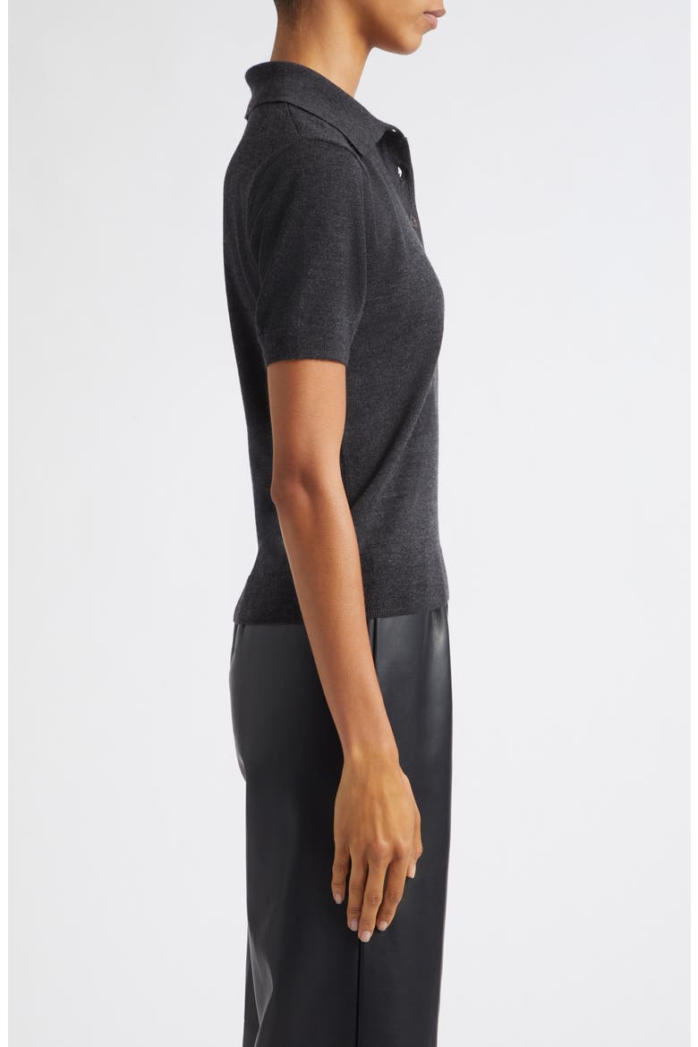 Rue Wool Short Sleeve Polo, Alternate, color, SHADOW