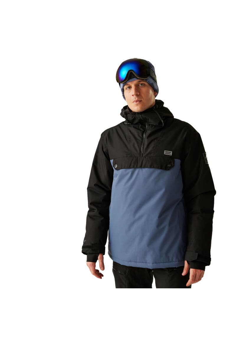Freeride Ii Colour Block Overhead Ski Jacket, Alternate, color, Blue Indigo