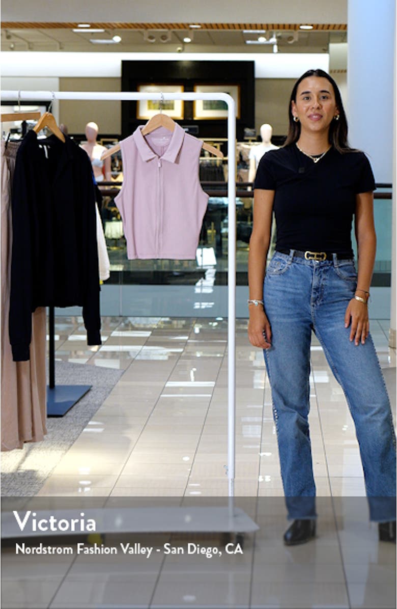 Midline Zip Polo Tank, sales video thumbnail