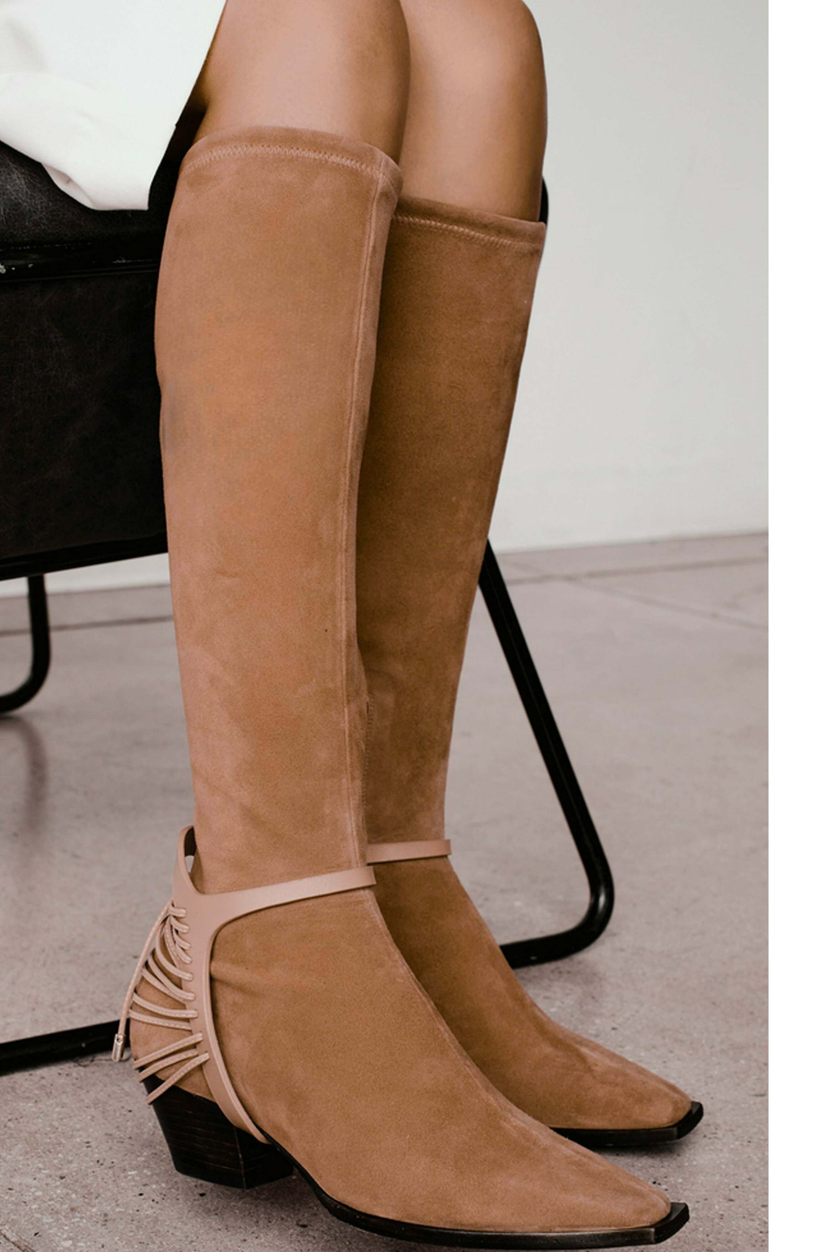 Daniella Shevel Cara Boot, Alternate, color, Brown