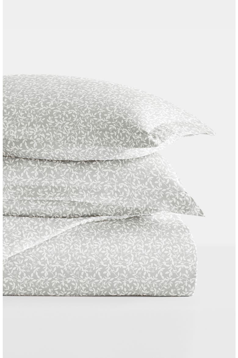 Premium Ultra Duvet Cover & Sham Set, Main, color, GRAY