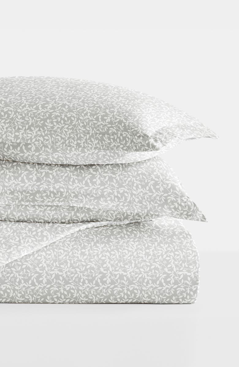 IENJOY HOME Premium Ultra Duvet Cover & Sham Set, Main, color, Gray