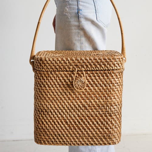 Kubo Rattan Picnic Basket