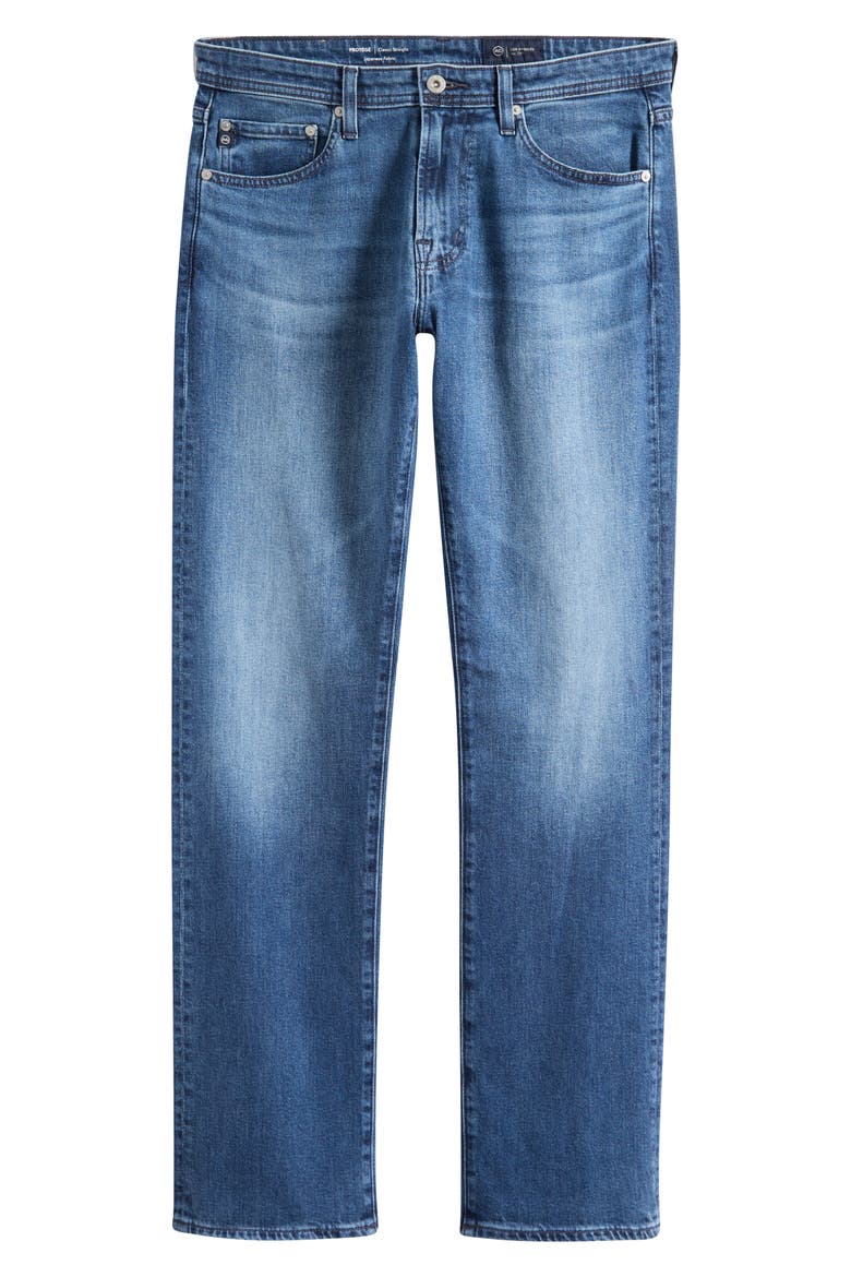 Protégé Straight Leg Jeans, Alternate, color, PALMS