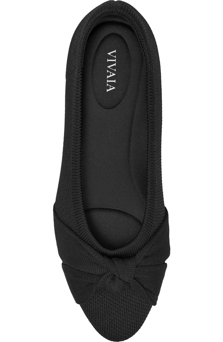 VIVAIA Almond-Toe Knotted Flats, Alternate, color,