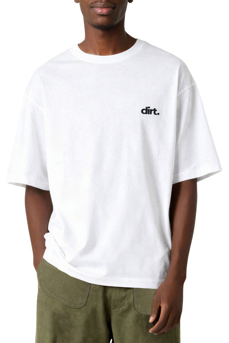 JPEG Graphic T-Shirt, Main, color, WHITE