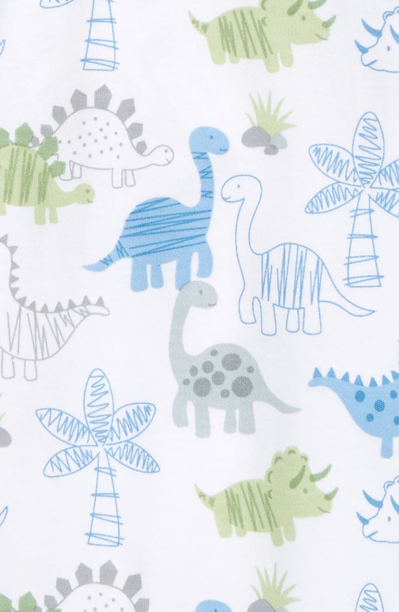 Kissy Kissy Dinosaur Print Romper, Alternate, color,