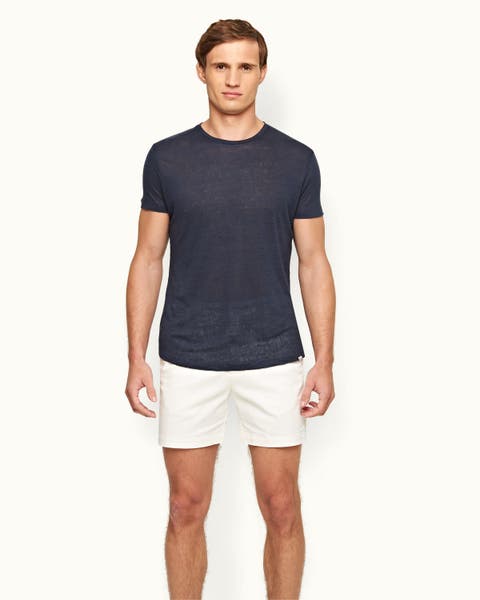 Bulldog Stretch-Cotton Mid-Length Stretch-Cotton Shorts