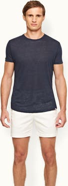 Orlebar Brown Bulldog Stretch-Cotton Mid-Length Stretch-Cotton Shorts