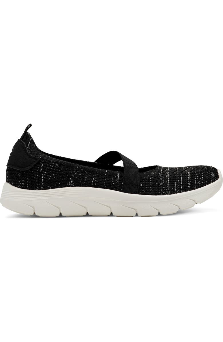Easy Spirit x Denise Austin Varun Knit Mary Jane Sneaker, Alternate, color, Black
