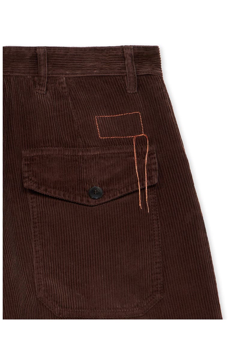 Vintage Corduroy Trousers, Alternate, color, Brown