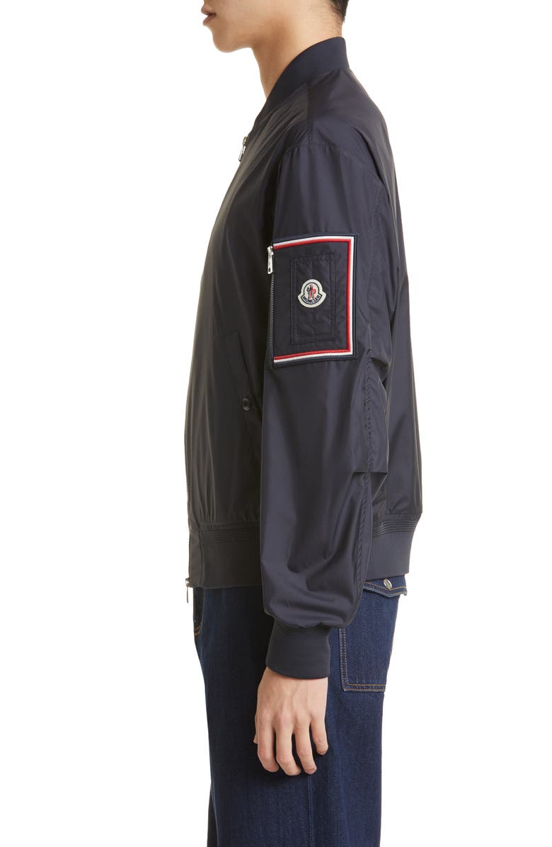 Moncler Bharani Bomber Jacket, Alternate, color, 