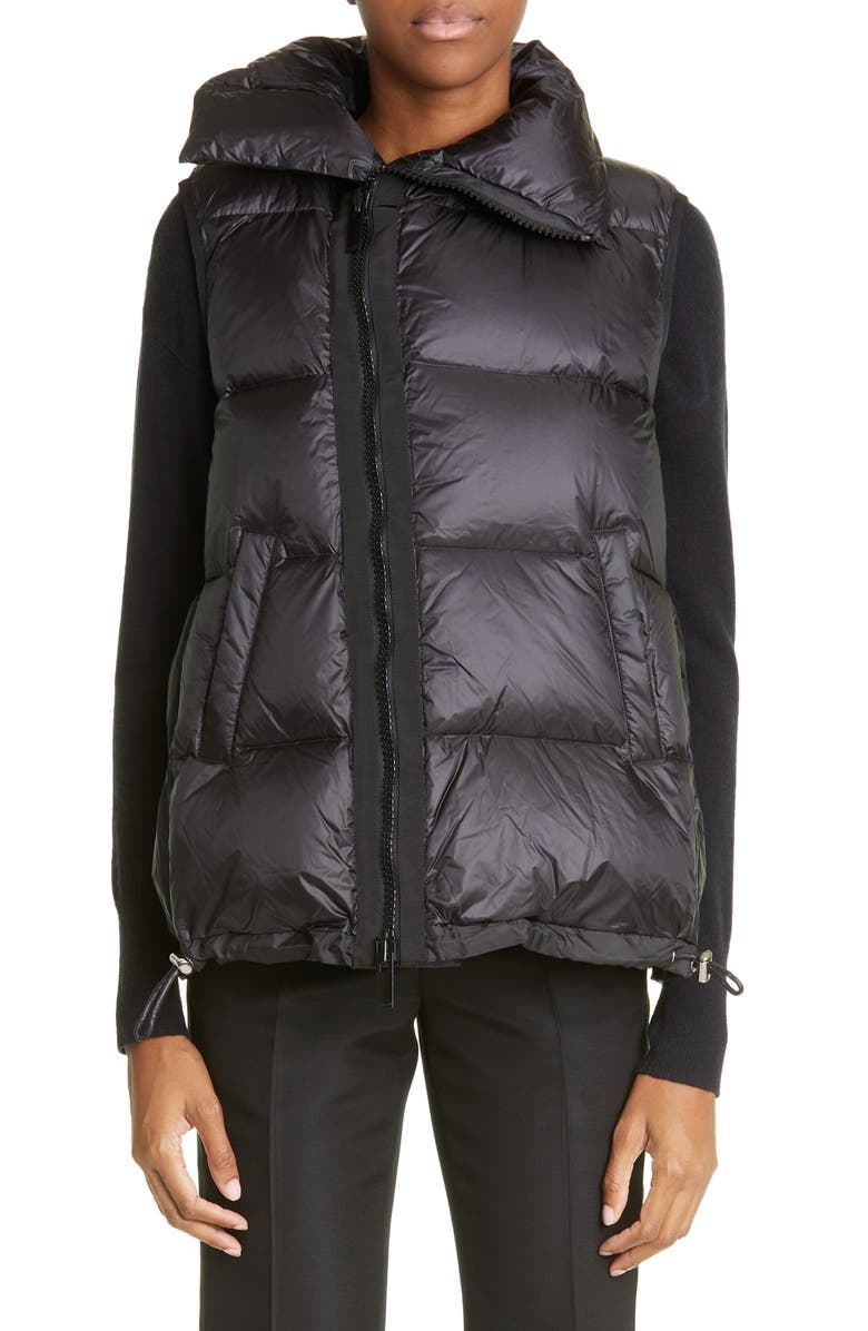 Sacai Women's Asymmetric Puffer Vest, Main, color, 