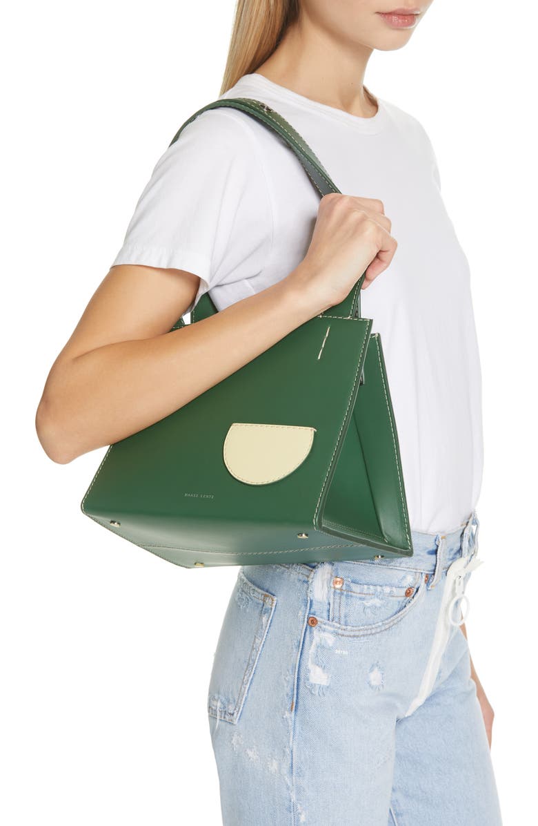 Danse Lente Margot Leather & Genuine Shearling Tote Bag, Alternate, color,