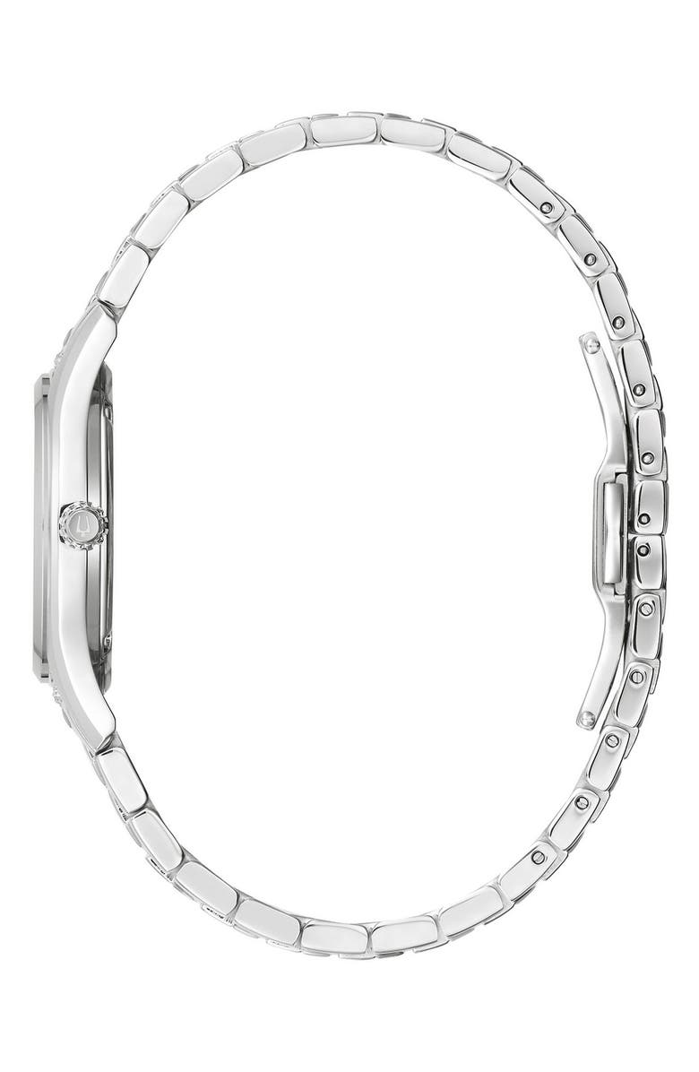 BULOVA Diamond & Mother-of-Pearl Bracelet Watch, 30mm, Alternate, color, 