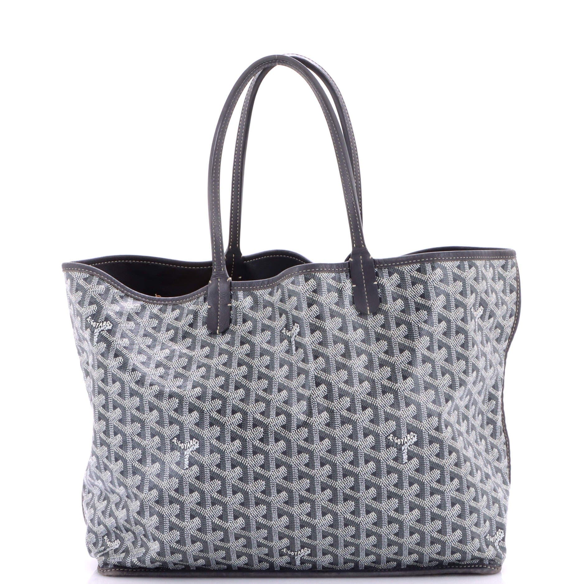 Anjou Reversible Tote Coated Canvas PM, Main, color, Gray