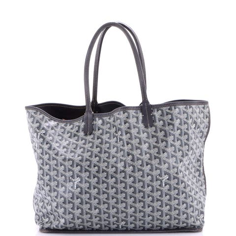 Anjou Reversible Tote Coated Canvas PM