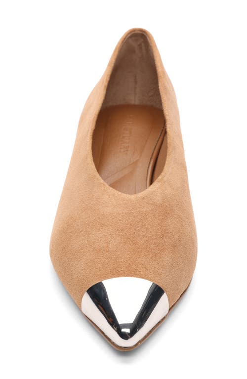 Sanctuary Manda Cap Toe Kitten Heel Pump In Brown