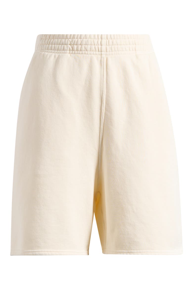 French Terry Basketball Shorts, Alternate, color, ECRU