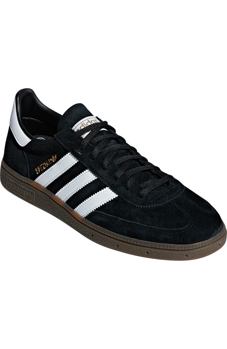 adidas Gender Inclusive Handball Spezial Sneaker, Main, color, Black/White/Gum