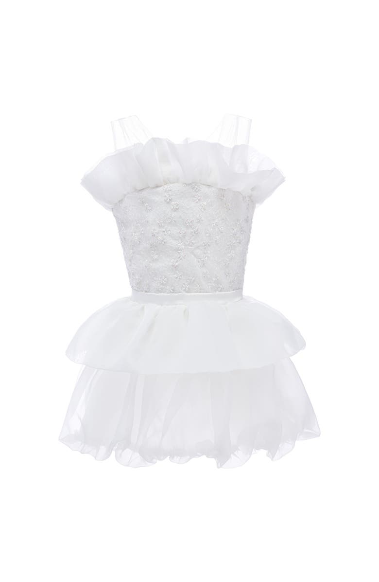 Tulleen Isabella Dress, Main, color, White