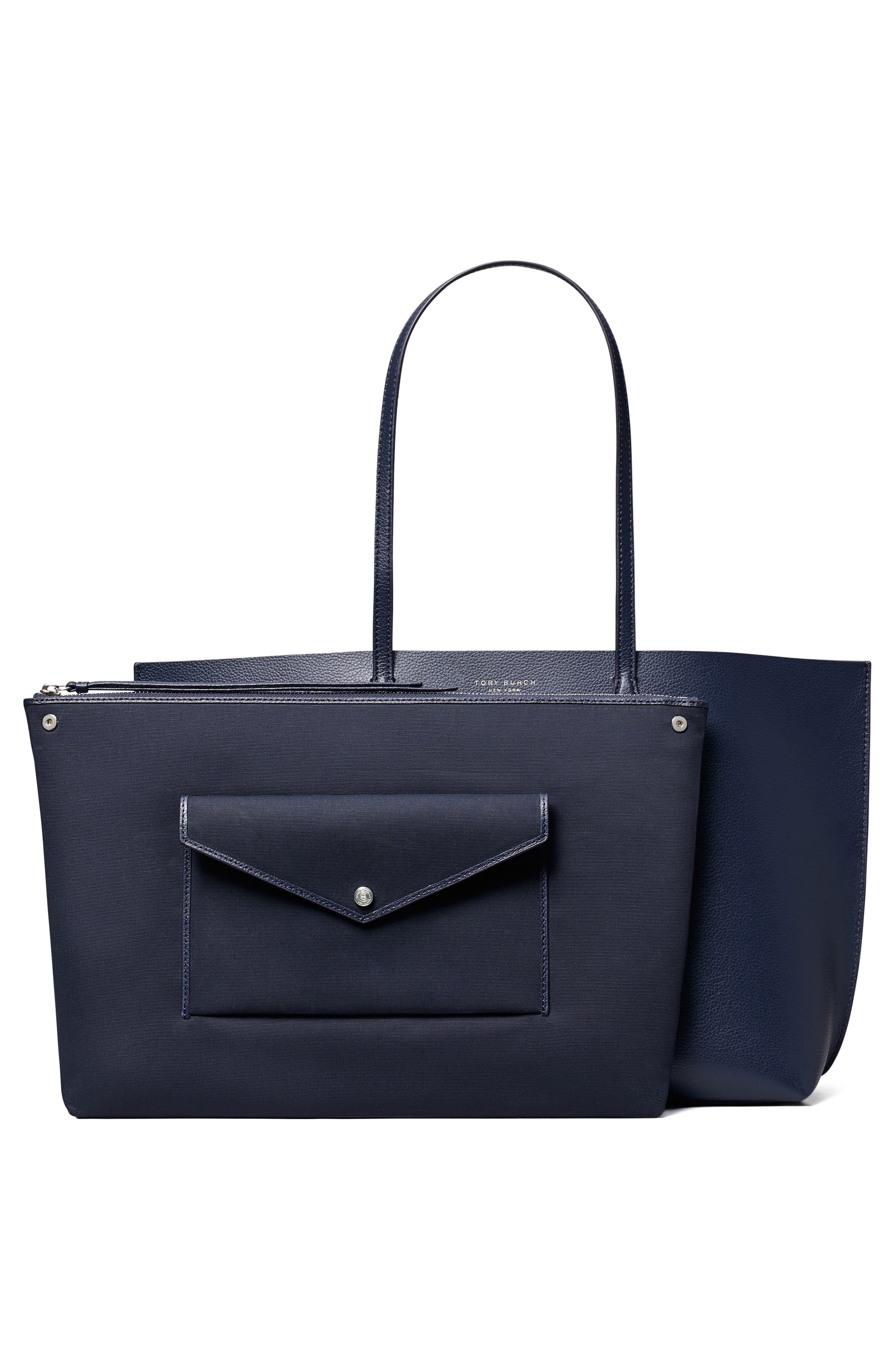 Perry Triple Compartment Leather Tote (Women) | Nordstrom