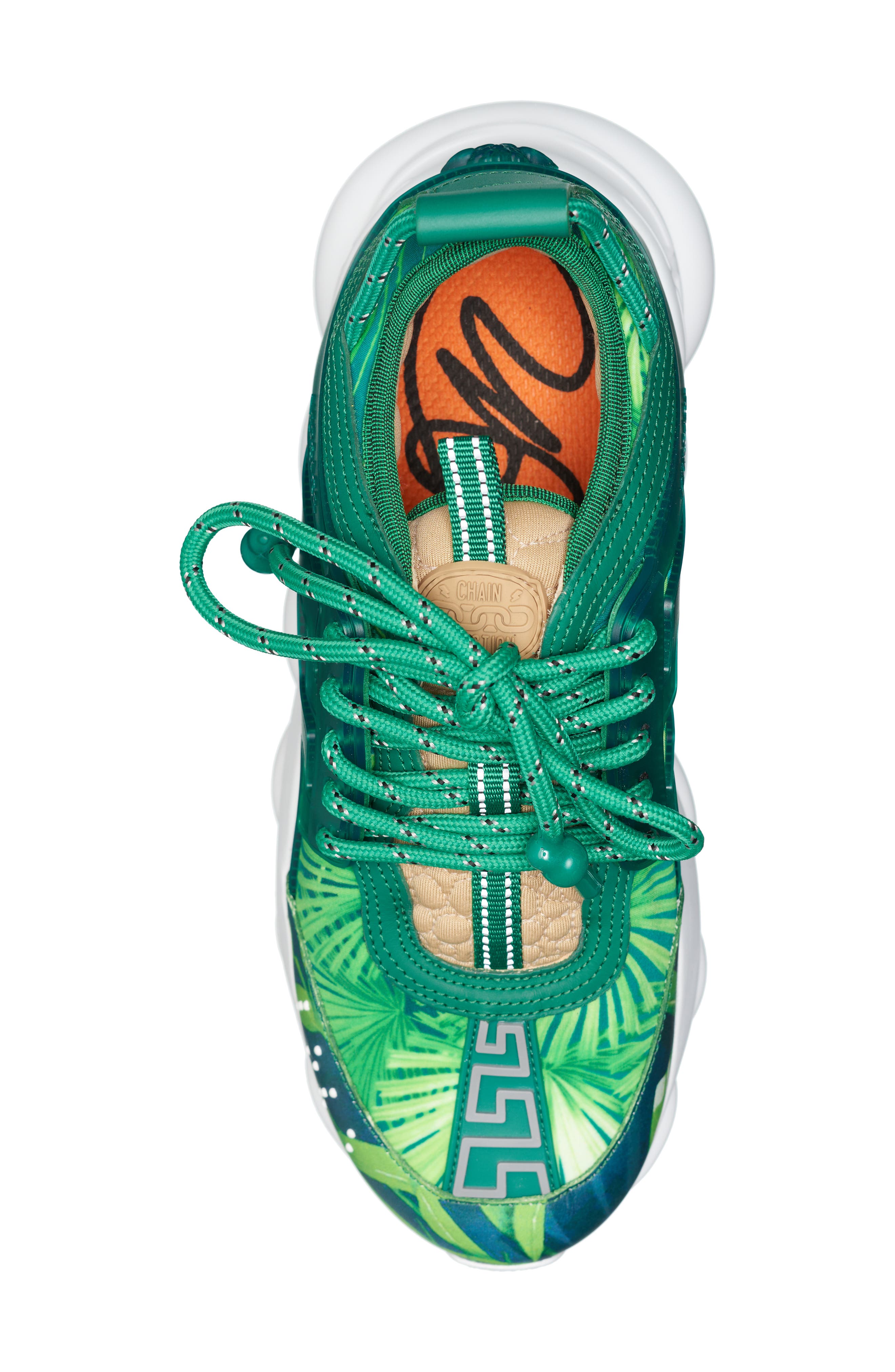 Jungle Chain Reaction Sneaker, Alternate, color, GREEN/ BLUE
