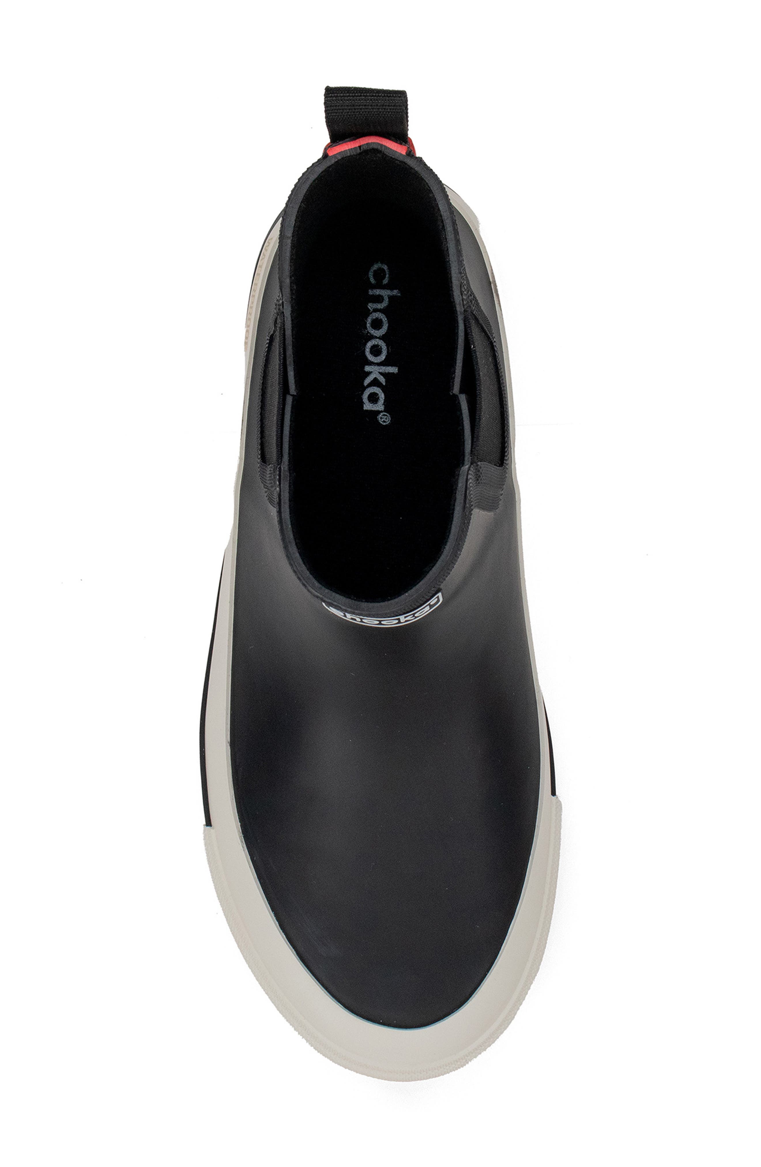 Chooka Marina Waterproof Chelsea Boot, Alternate, color, Black