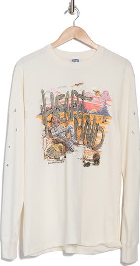 Siesta Long Sleeve Cotton Graphic T-Shirt