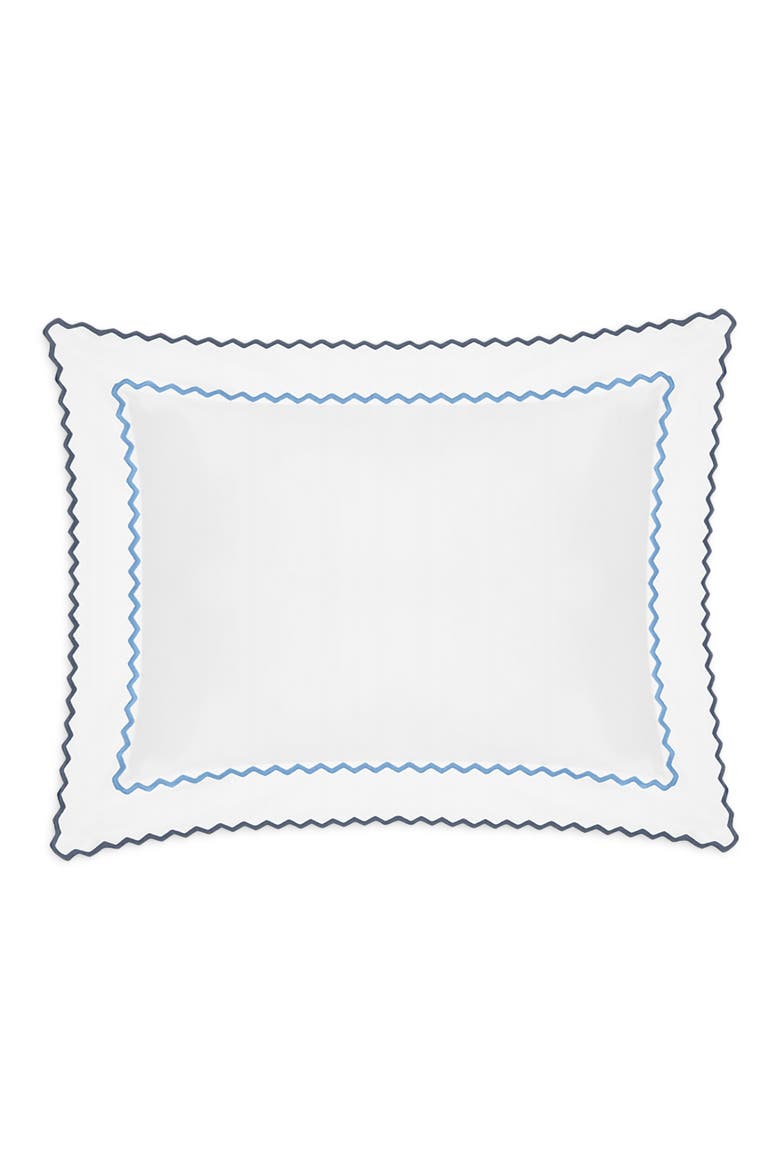 Axel Embroidered Boudoir Pillow Sham, Main, color, AZURE