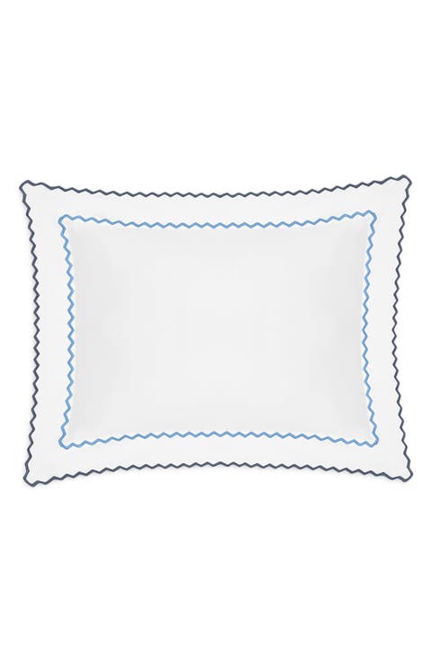 Axel Embroidered Boudoir Pillow Sham