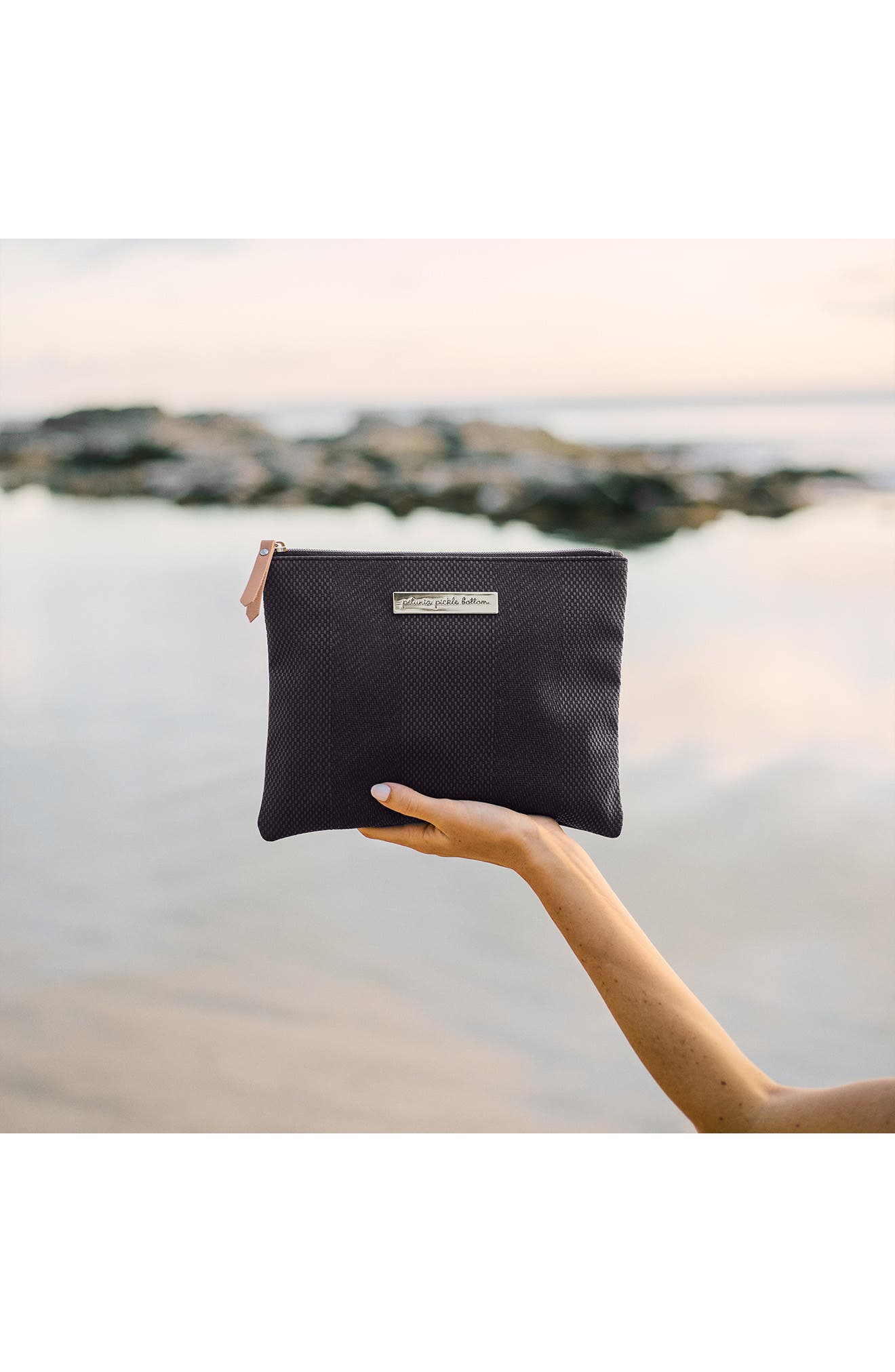 Petunia Pickle Bottom Organizer Trio Pouch Set, Alternate, color, Black