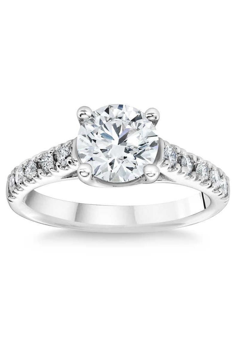Bliss Diamond 1 3/4 Ct Diamond Engagement Ring Lab Grown 14k Gold, Main, color, 14K White Gold