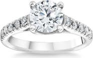 Bliss Diamond 1 3/4 Ct Diamond Engagement Ring Lab Grown 14k Gold