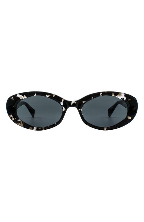 Carolyn 52mm Oval Sunglasses