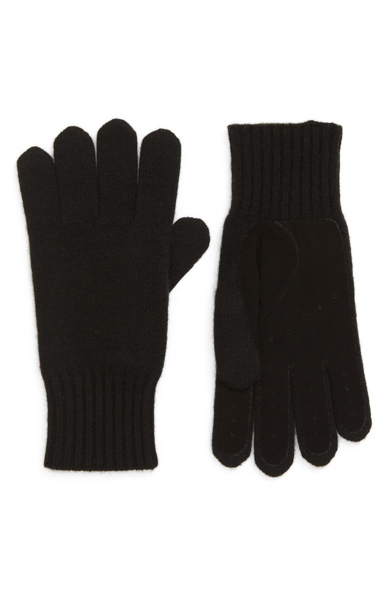 Vince Boiled Cashmere Gloves, Main, color,