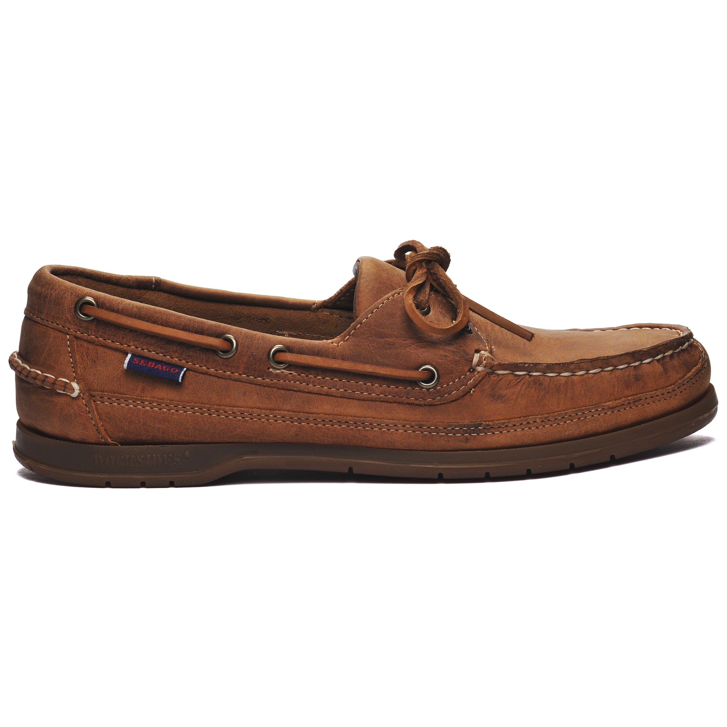 Sebago Schooner Saddlers Boat Shoes, Main, color, Brown Meerkat