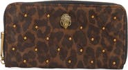 Kurt Geiger London Kensington Zip Around Studded Leather Wallet