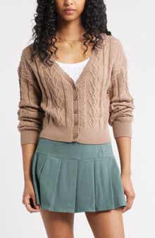 BP. Mixed Stitch Cardigan