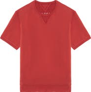 Fortela Ohio Brushed Jersey Short Sleeve Sweatshirt