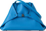 Akris AI Leather Convertible Shoulder Tote