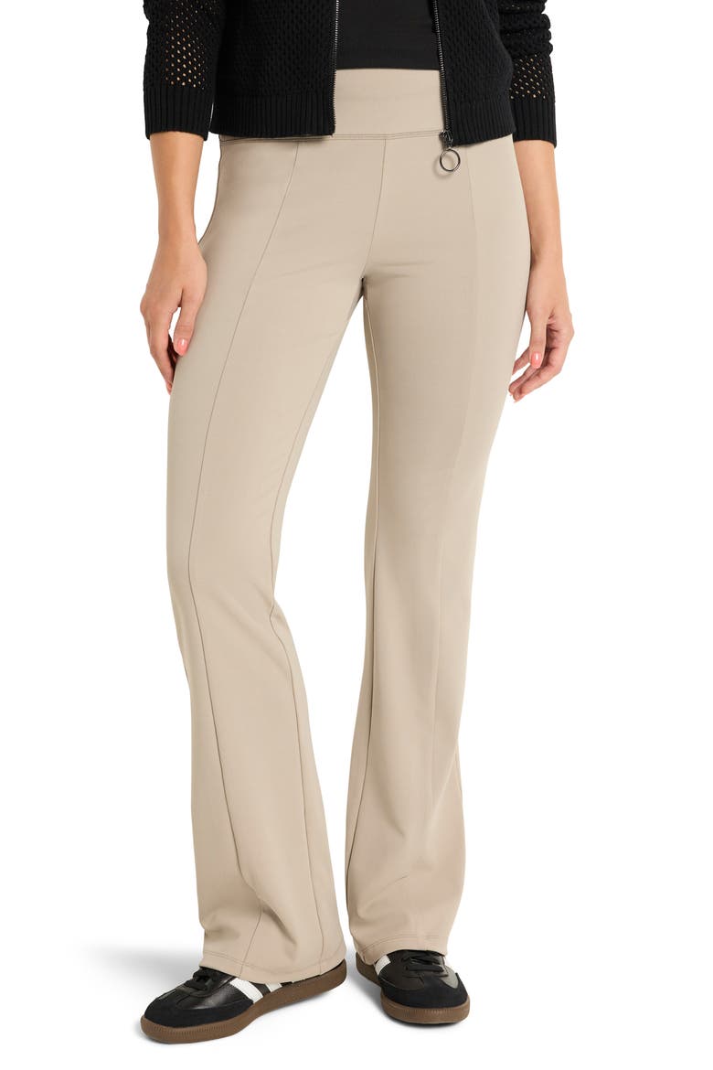 Luxe Stretch Bootcut Pants, Main, color, DARK COBBLESTONE