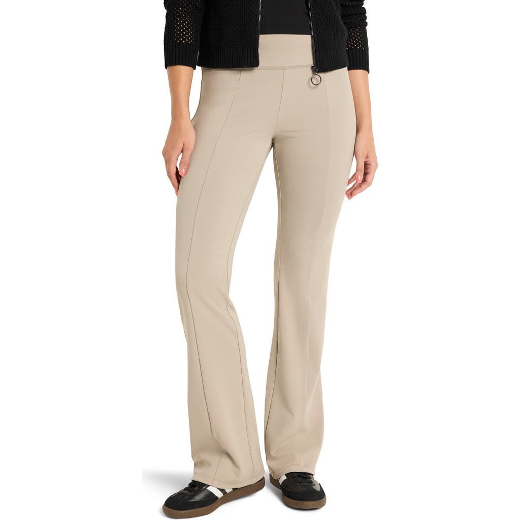Nz Active By Nic+zoe Luxe Stretch Bootcut Pants In Dark Cobblestone