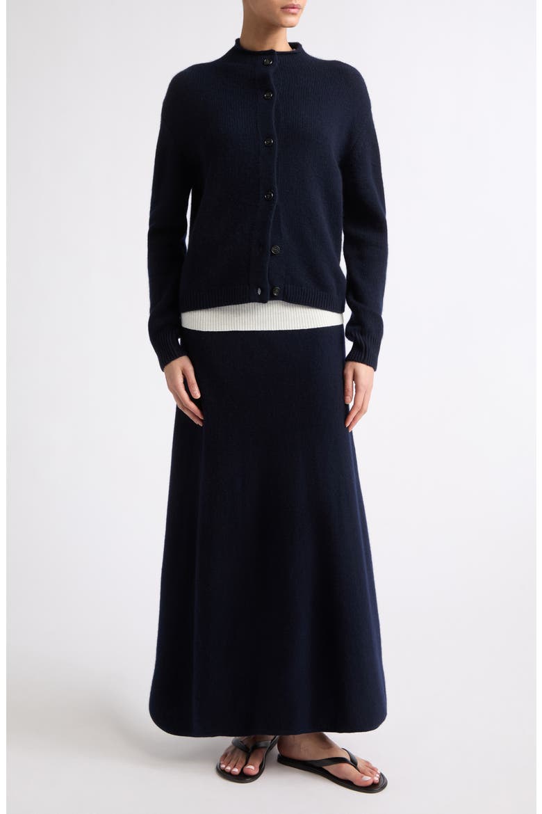 Zirelle Cashmere Cardigan, Alternate, color, NAVY