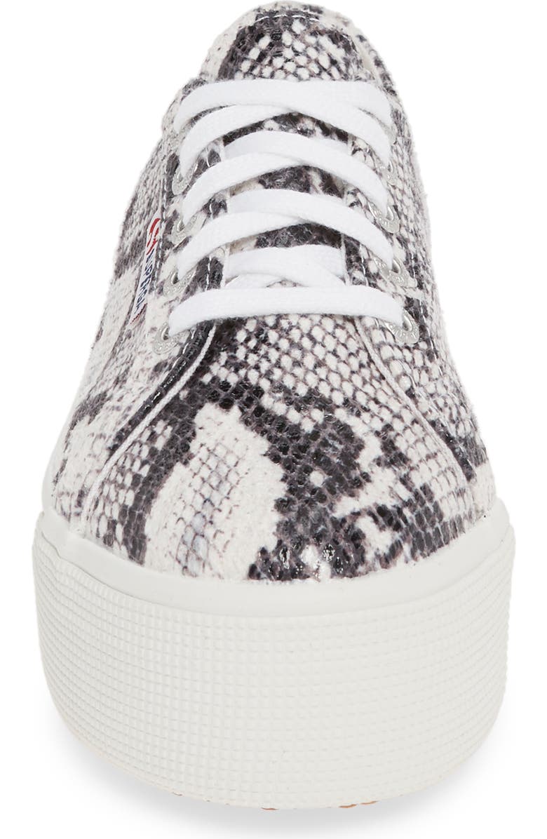 Superga 2750 Fancotw Snake Print Sneaker, Alternate, color,